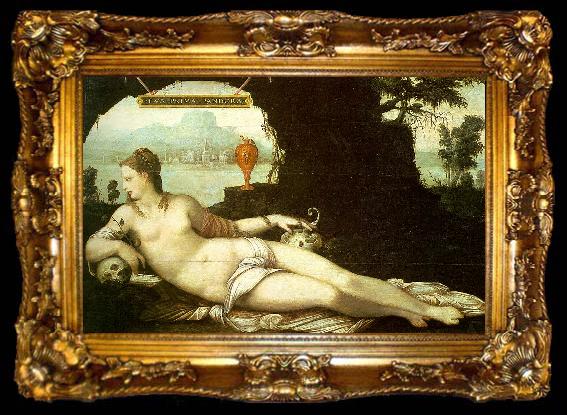 framed  COUSIN, Jean the Elder Eva Prima Pandora, ta009-2